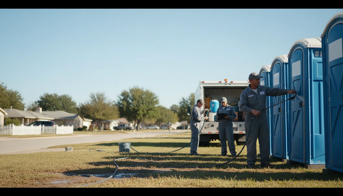 Long-Term Portable Toilet Rental in Leiters Ford, IN near me